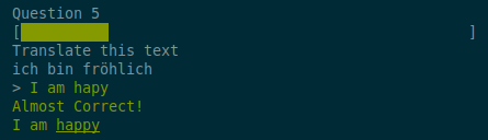 Word policies screenshot